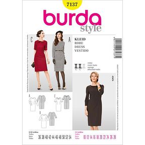 Jurk, Burda 7137, 