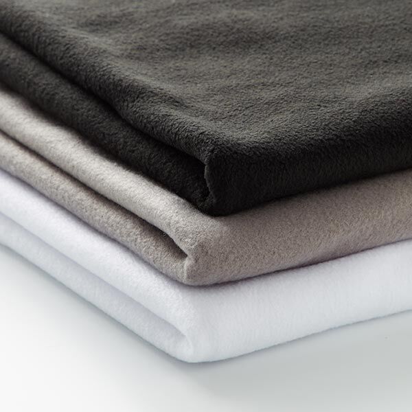 Premium antipilling fleece stretch – wit, image number 4