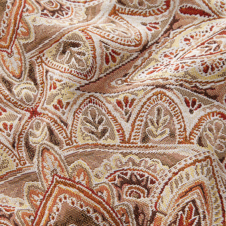 Decostof Gobelin delicate mandala – ecru/brons,  image number 2