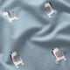 Katoenjersey Grappige zebra – blauwgrijs,  thumbnail number 2