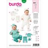 Set voor prematuurtje, Burda 9315 | 56-80,  thumbnail number 1