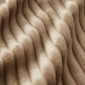 Bekledingsstof Bonten strepen – taupe, 