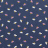 Babyrib kleine bloempjes – marineblauw,  thumbnail number 1