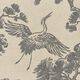 Decostof Canvas Chinese kraanvogel – zand/grijs,  thumbnail number 6