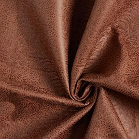 Bekledingsstof Imitatieleer – middelbruin, 