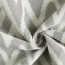 Outdoorstof jacquard Ikat patroon – lichtgrijs,  thumbnail number 3