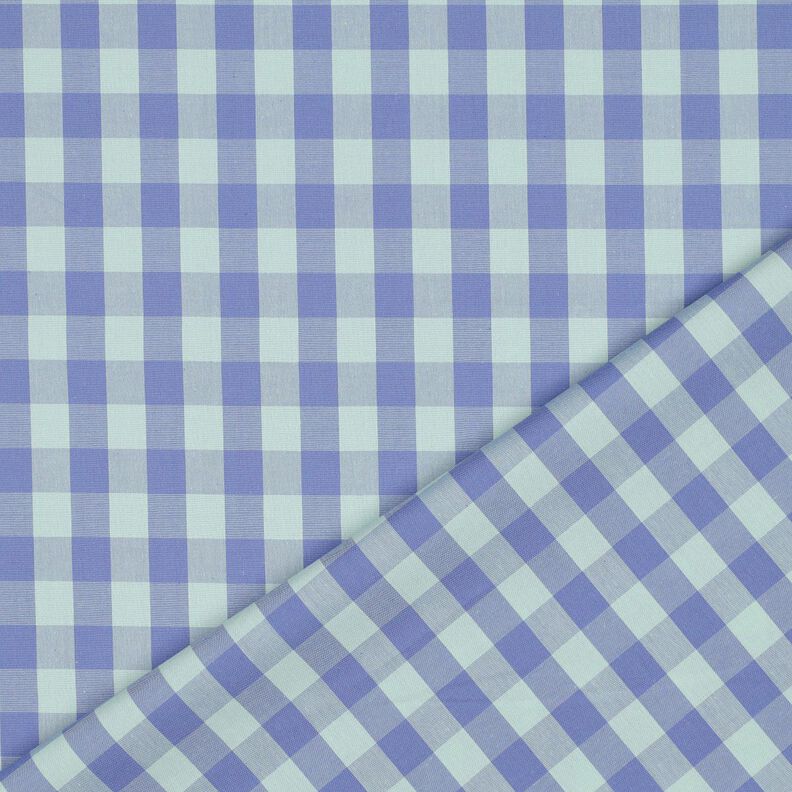 Katoenpopeline Ruit| Poppy Fabrics – licht mint/lila,  image number 4
