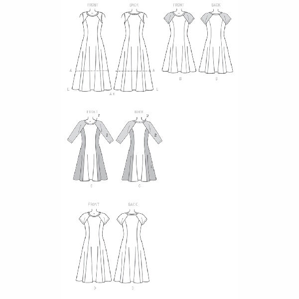 Jurk, McCalls | 40 - 48, image number 8