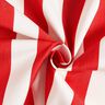 Outdoorstof Canvas Blokstrepen – rood/ivoor,  thumbnail number 3