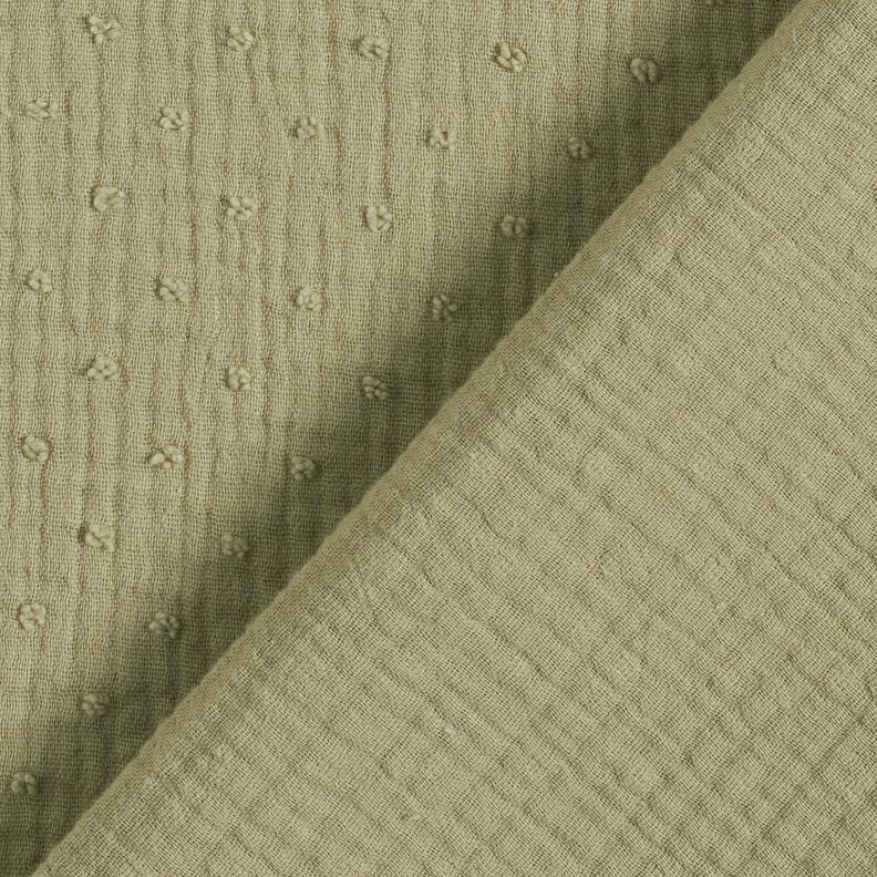 Mousseline/dubbel gehaakte stoffen dobby – riet,  image number 4