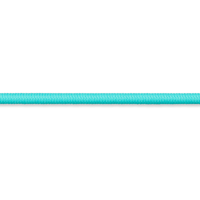 Gummikoord [Ø 3 mm] – aquablauw,  image number 1