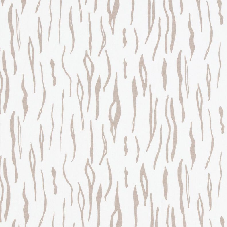 Katoenen jersey zebra – ecru,  image number 1