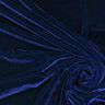 Stretch Fluweel marineblauw,  thumbnail number 1