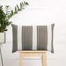 Outdoorstof Canvas Gemengde strepen – wit/grijs,  thumbnail number 7