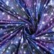 Foliejersey glinsterend universum – lila,  thumbnail number 4