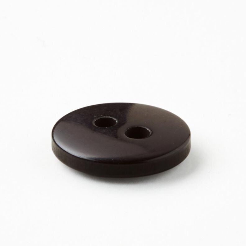 2-gats knoop rond [Ø 11 mm] – zwart,  image number 2