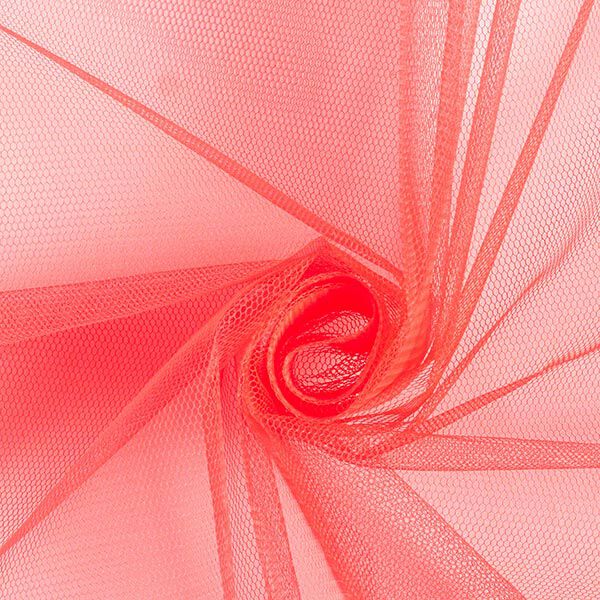 Tule klassiek Effen – neon oranje, image number 1