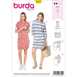 Shirtjurk | Kapjurk, Burda 6310 | 36 - 46, 