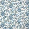 Decostof Canvas oosterse bloemenornamenten 280 cm – wit/blauw,  thumbnail number 1