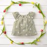 GOTS Katoenpopeline schattige ganzen en kuikens | Poppy Fabrics – greige,  thumbnail number 5
