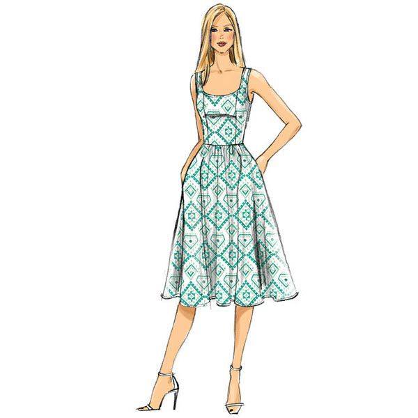 Jurk, Vogue 9100 | 32 - 48, image number 10