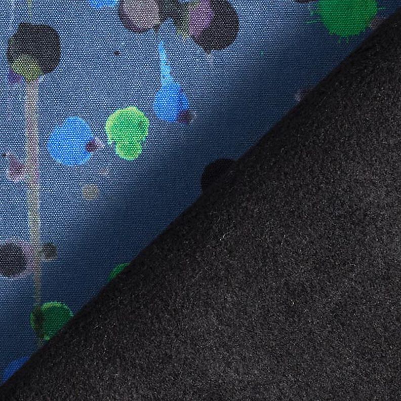 Softshell lopende spetters Digitaal printen – jeansblauw/grasgroen,  image number 5