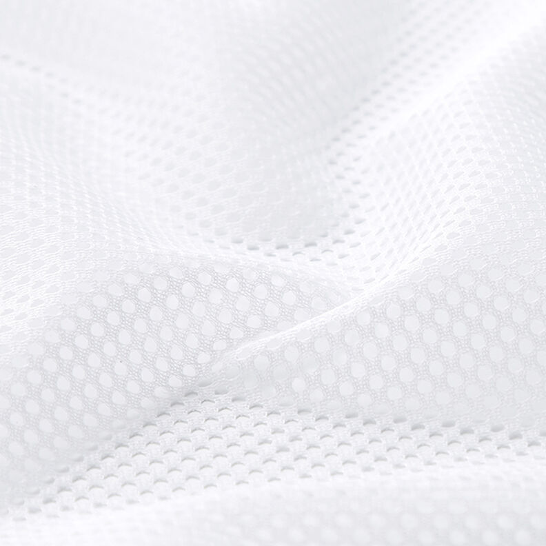 Grof functioneel mesh – wit,  image number 2