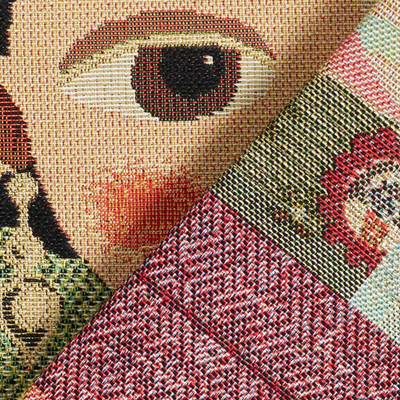 Panel Gobelin artiest – groen/rood,  image number 4