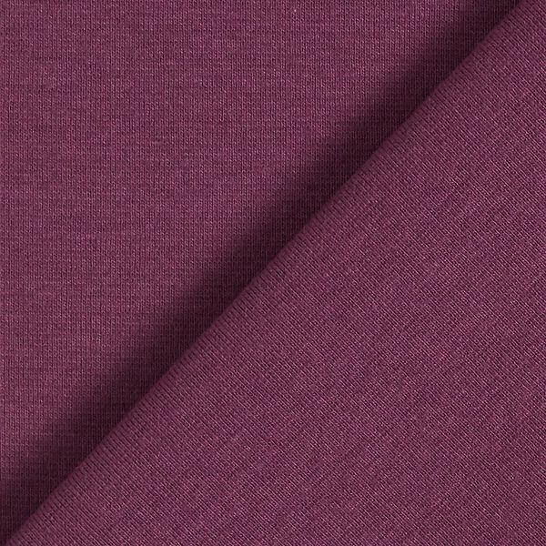 GOTS Katoenen boordstof | Tula – aubergine, image number 3