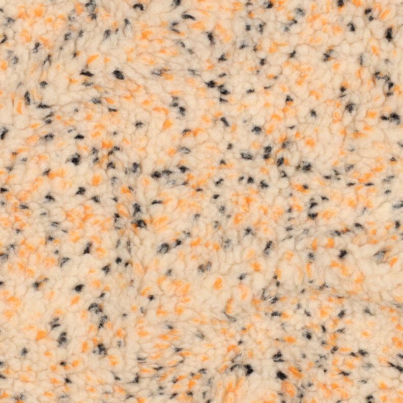 Teddy pluche Tweed Mix | Poppy Fabrics – beige, image number 3