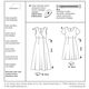 jurk, Burda 6496,  thumbnail number 5