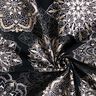 Katoenjersey Mandala‘s | Glitzerpüppi – zwart/zilvergrijs,  thumbnail number 3
