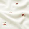 Ribjersey kleine kersen – ecru,  thumbnail number 2