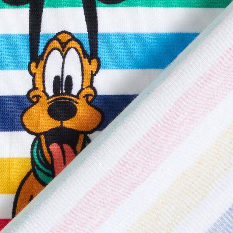 Katoenjersey Mickey Mouse en zijn vrienden | Disney – wit, image number 4