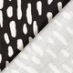 Viscose jersey druppels – zwart/wit,  thumbnail number 4