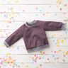 Lichte French Terry effen – aubergine,  thumbnail number 7