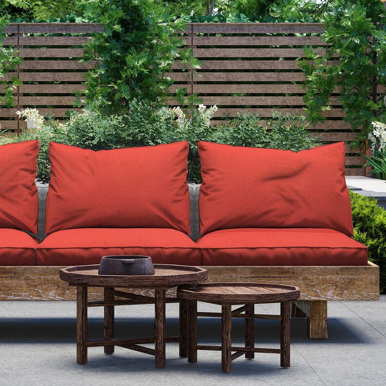 Outdoorstof Canvas Effen – terracotta,  image number 5