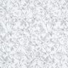 Mousseline/dubbel gehaakte stoffen geschilderde bloemenweide – wit/zwart,  thumbnail number 1