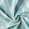Outdoorstof jacquard Ikat patroon – hemelsblauw,  thumbnail number 3