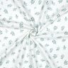Mousseline/dubbel gehaakte stoffen Takken | Poppy Fabrics – wit/riet,  thumbnail number 3