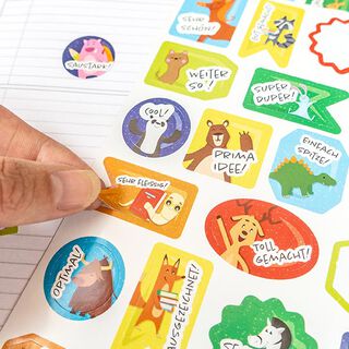 Stickerset beloning [ 84 Stuk ], 