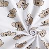 GOTS Katoenjersey Koala | Poppy Fabrics – wit/amandel,  thumbnail number 3