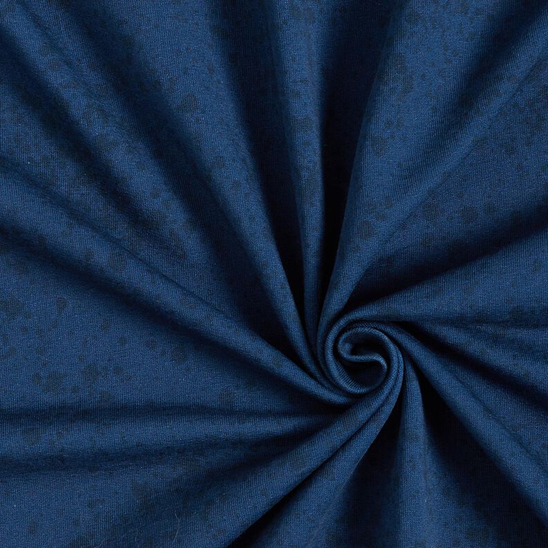 French Terry Combinatiestof spikkels | Glitzerpüppi – marineblauw,  image number 3