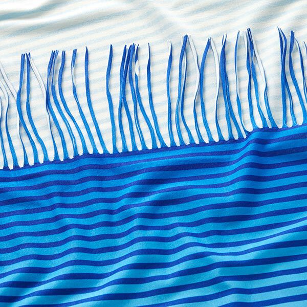 FRINGE ME Dip Dye Blue – blauw | Albstoffe | Hamburger Liebe, image number 6