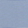 Boordstof rondgebreid smalle ringen – jeansblauw/lichtblauw,  thumbnail number 1