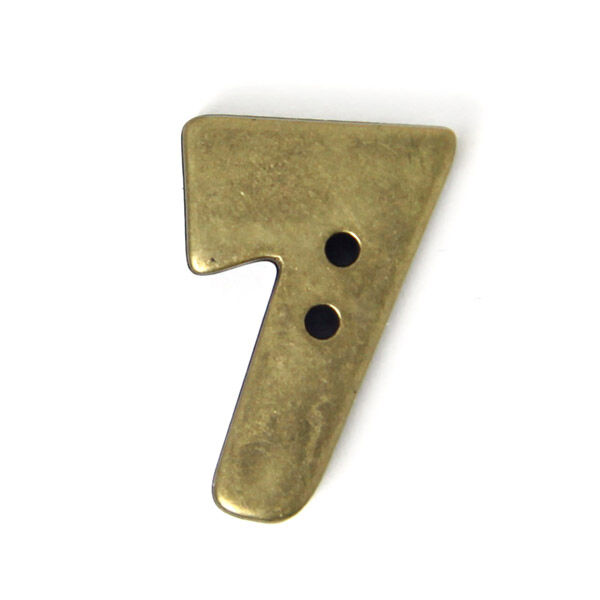 Cijfer 7 - Metallic-look,  image number 1