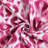 GOTS French Terry Batik luipaardpatroon | TCC x LOOKS by Wolfgang Joop – purper/wit,  thumbnail number 5