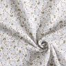 Mousseline/dubbel gehaakte stoffen abstract bloemmotief – wit/geel olijfgroen,  thumbnail number 3