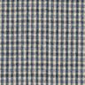Mantelstof wolmix kleine ruit – beige/blauw,  thumbnail number 1