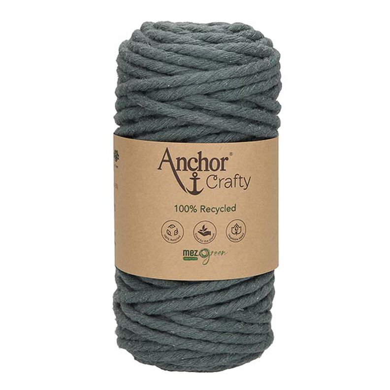 Anchor Crafty Macramé garen, gerecycled [5mm] – turkoois,  image number 2
